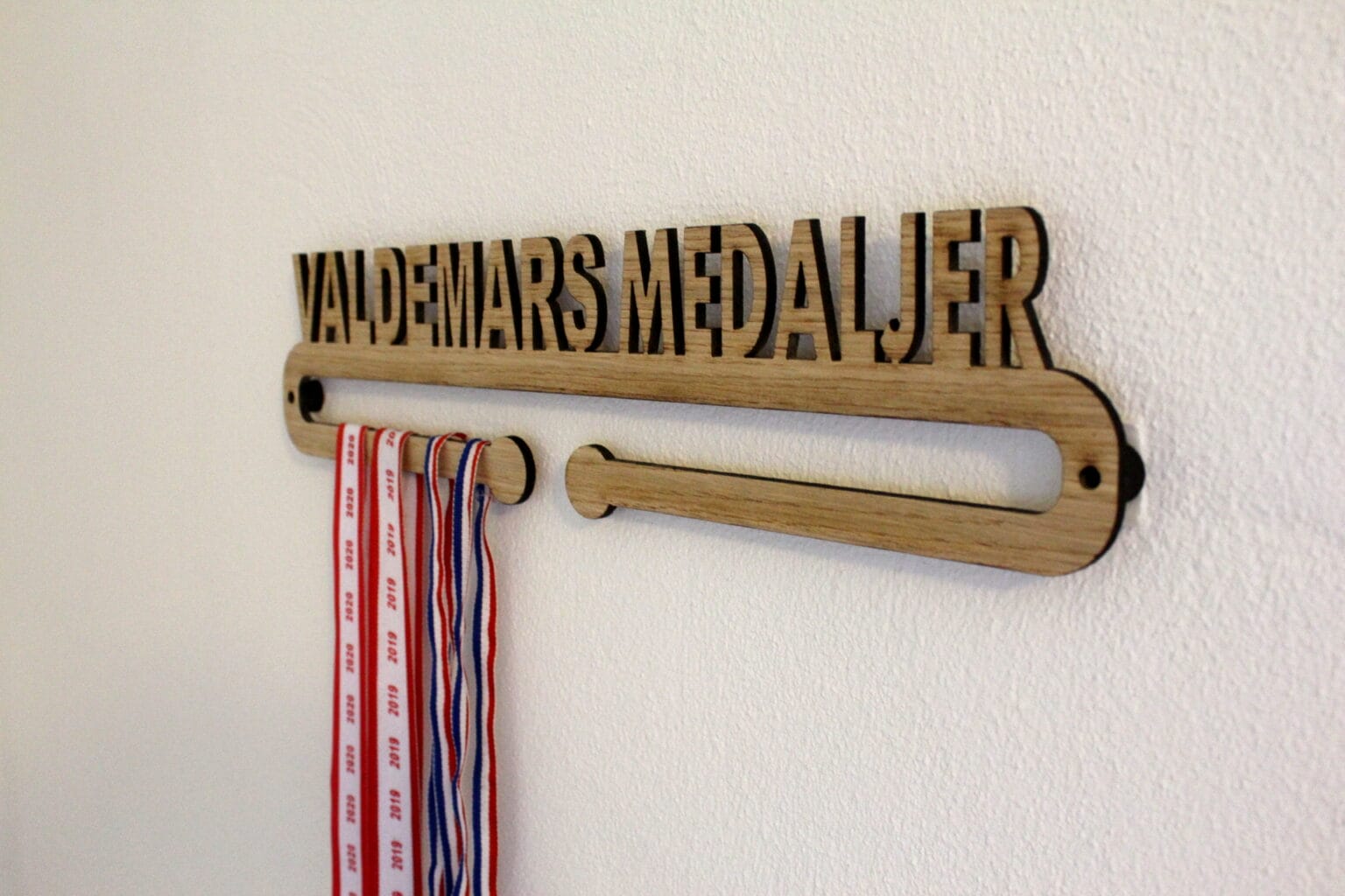 Personlig medaljeholder med navn Medaljeholder med navn