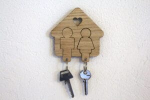 Nøgleholder til hele familie