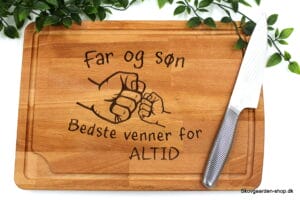 Far og søn / Mor og datter – Inklusiv ekstra personlig tekst