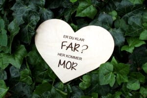 Er du klar far - Vælg selv tekst