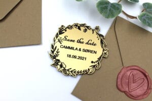 Save the date Blomsterkrans