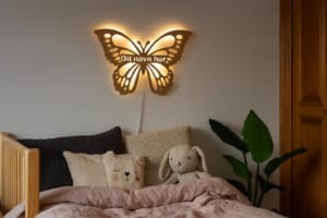 Sommerfugl LED lampe