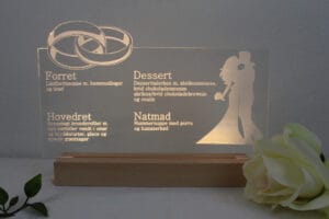 Menukort Design selv