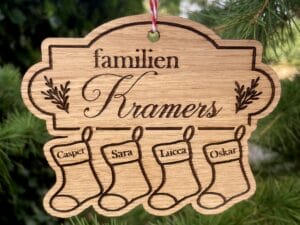 Julestrømper - Familieophæng