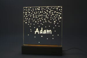 natlampe stjerneregn