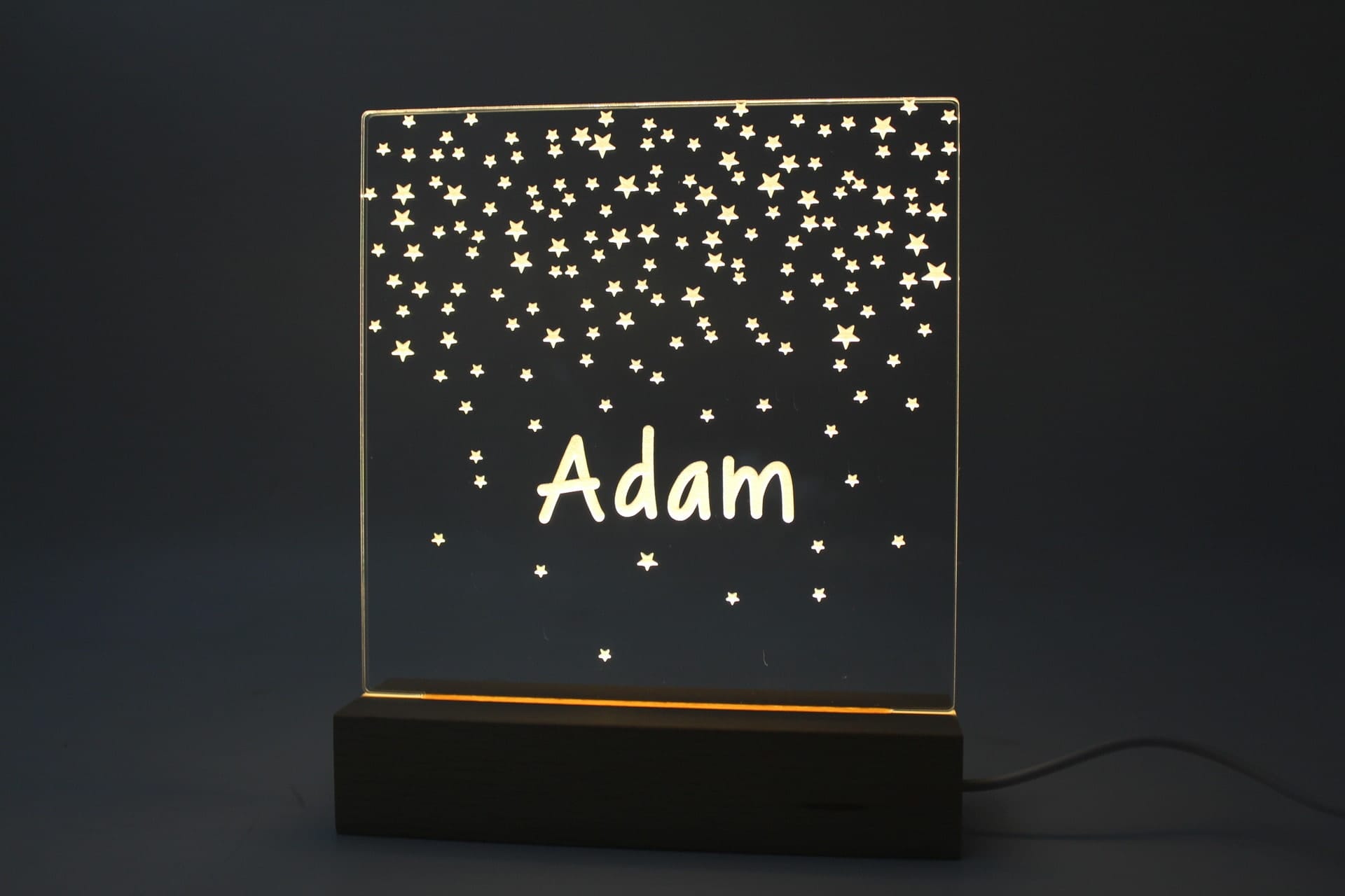 natlampe stjerneregn