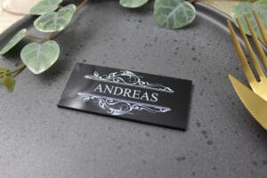 Bordkort Split Ornament