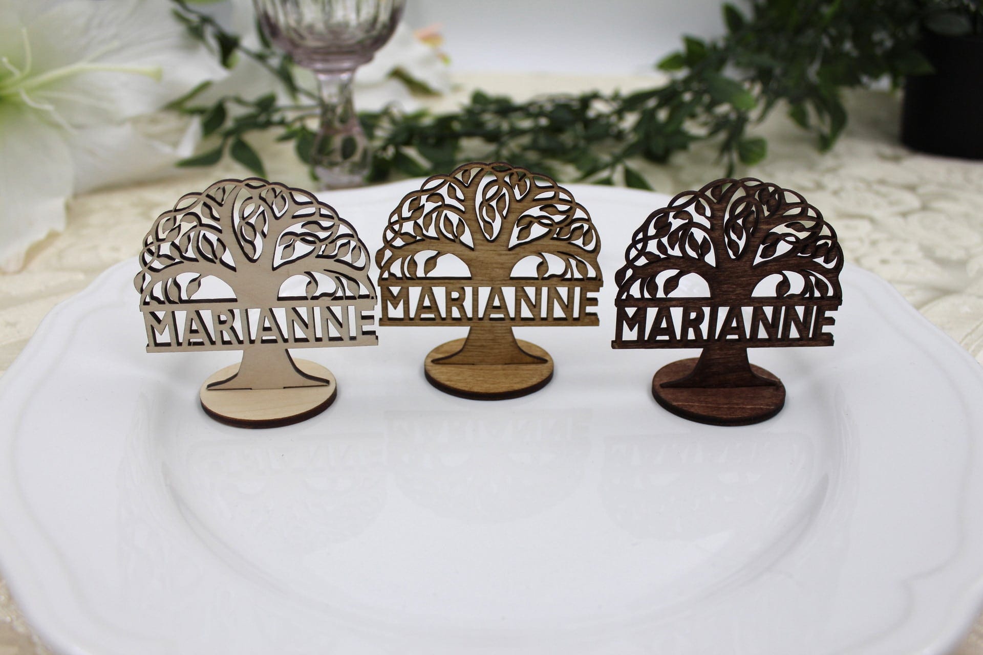 Livets træ bordkort