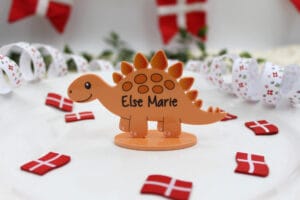 Baby Stegosaurus Bordkort