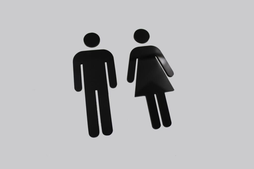 WC piktogram - Skovgaarden