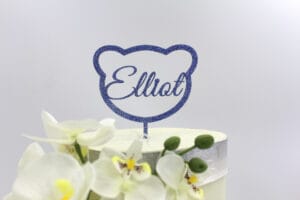 Bamse kagetop med navn