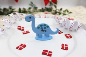 Bordkort dino Brontosaurus