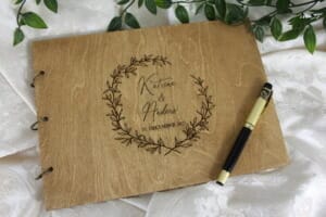 Gæstebog i træ - Boheme