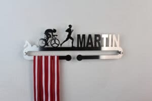 Medalje holder med Triatlon Motiv