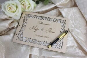 Gæstebog i træ - Barok