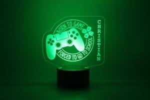 BORN TO GAME - Bordlampe