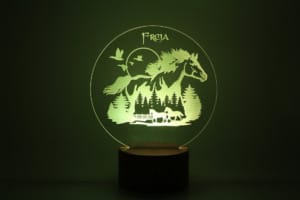 Running Wild - Bordlampe