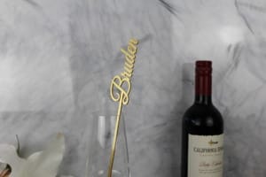 Bordkort Til Glas - Stilk