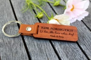 Nøglering med indgravering