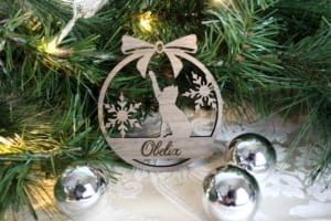 Legende kat - Juleornament med navn