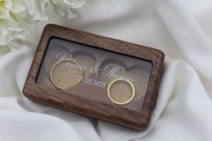 Ringæske til to ringe - Classic