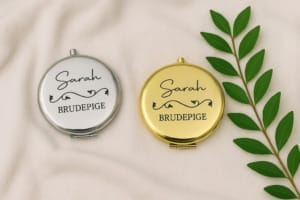 Lommespejl med navn - Classic